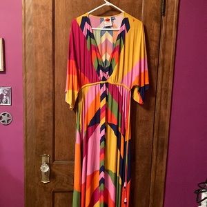 Farm X Anthropologie maxi coverup. .